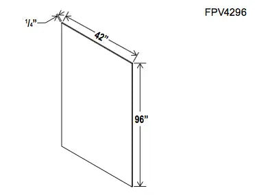 Finished Plywood Panels-FPV4296 - Builder Line - Cabinet Sales Center