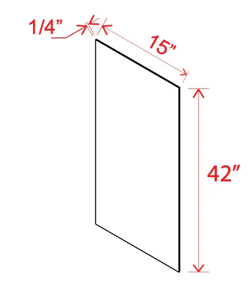 Wall Skin Veneer - Shaker Slim - Cabinet Sales Center