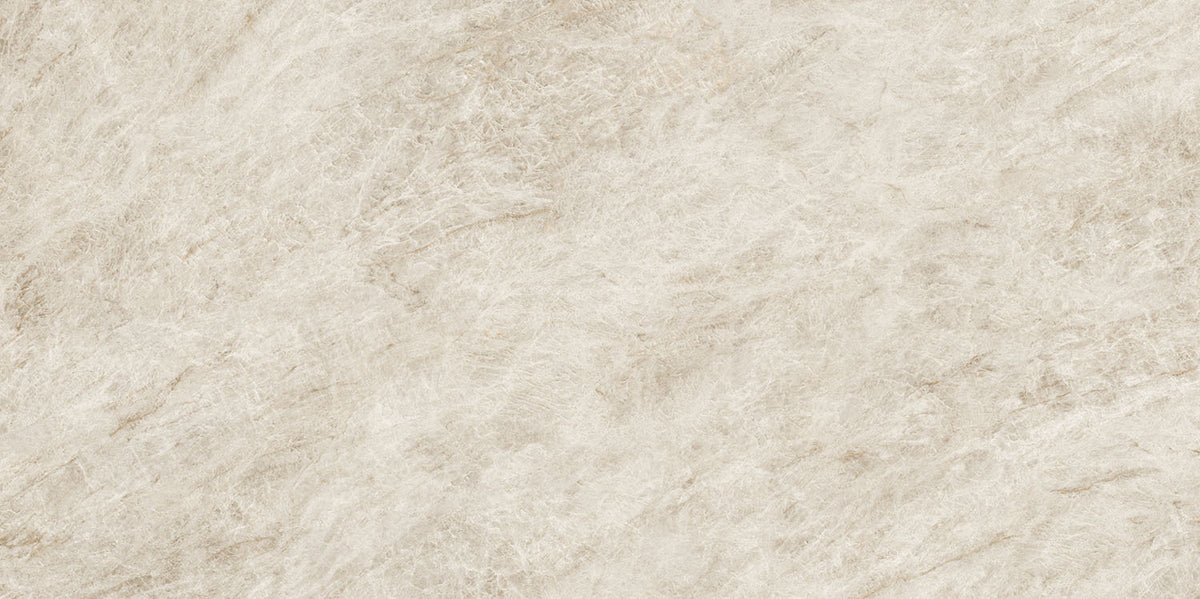 Relativa Taj Mahal porcelain slab, 1/2 inch honed finish