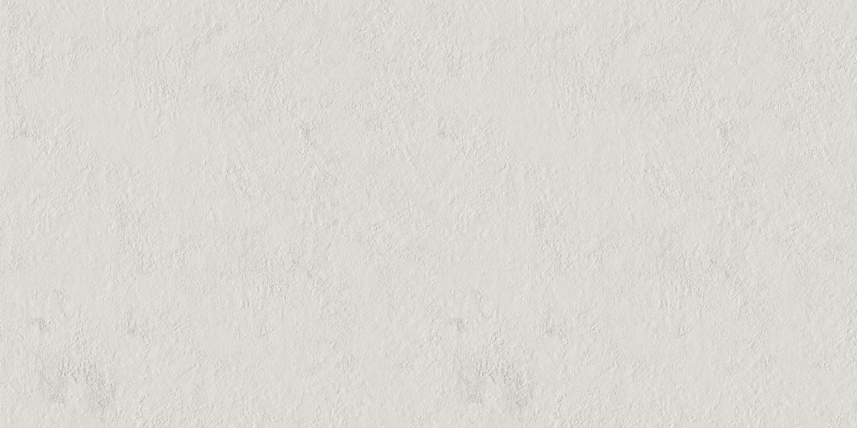 Relativa White Clay porcelain slab, 1/2 inch brushed finish