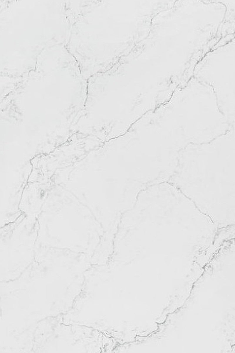 Ariston White Quartz countertop slab