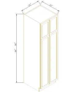Broom Closet Pantry - Coastal Slim Shaker