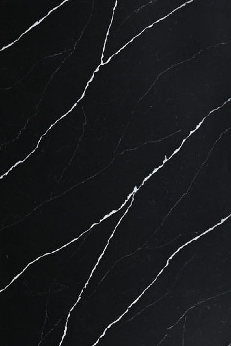 Calacatta Nero Quartz countertop slab
