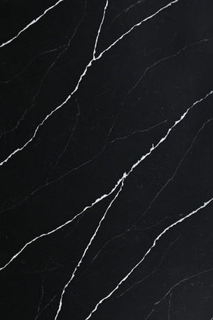 Calacatta Nero Quartz countertop slab