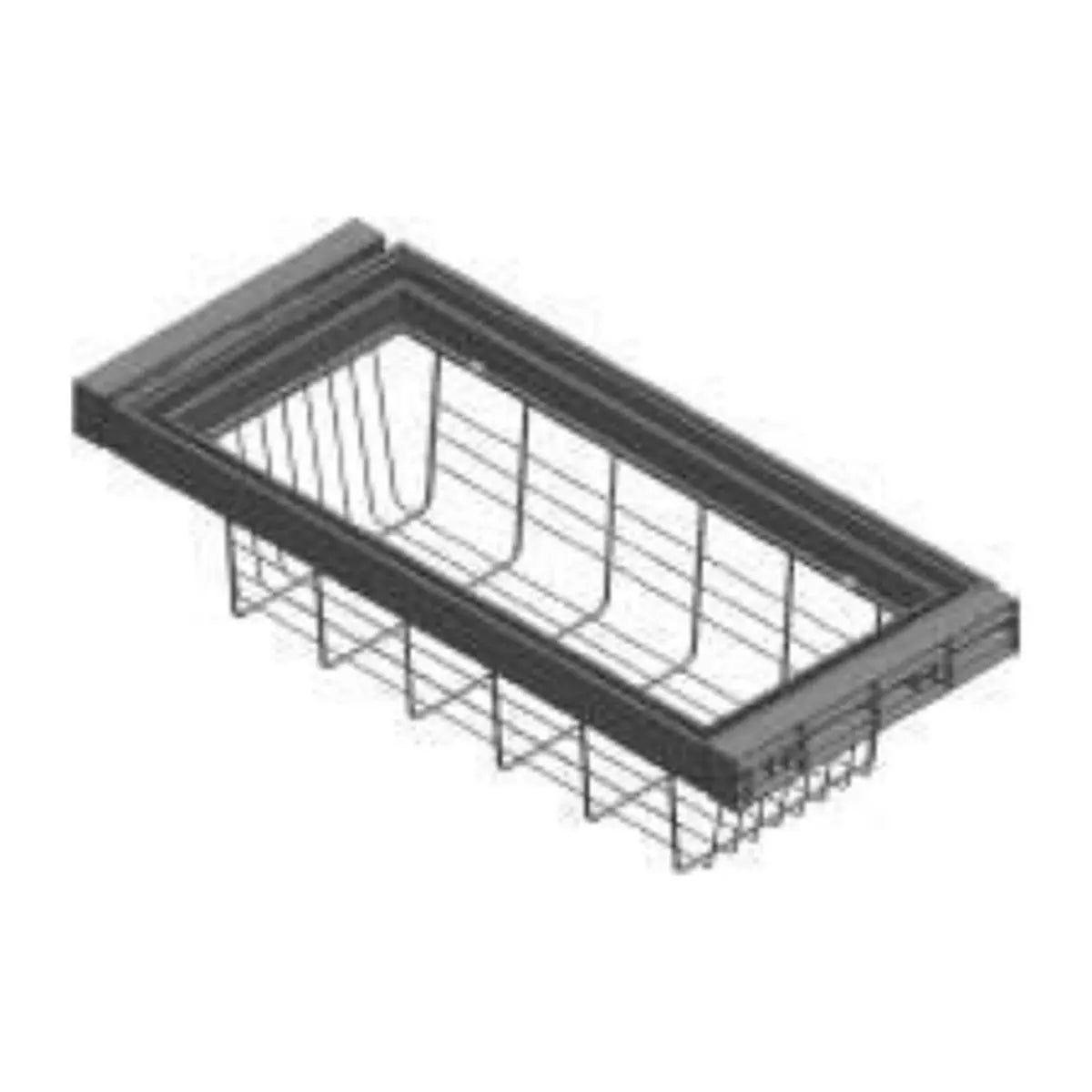 Pull-Out Storage Basket - Standard Depth - Coastal Closet