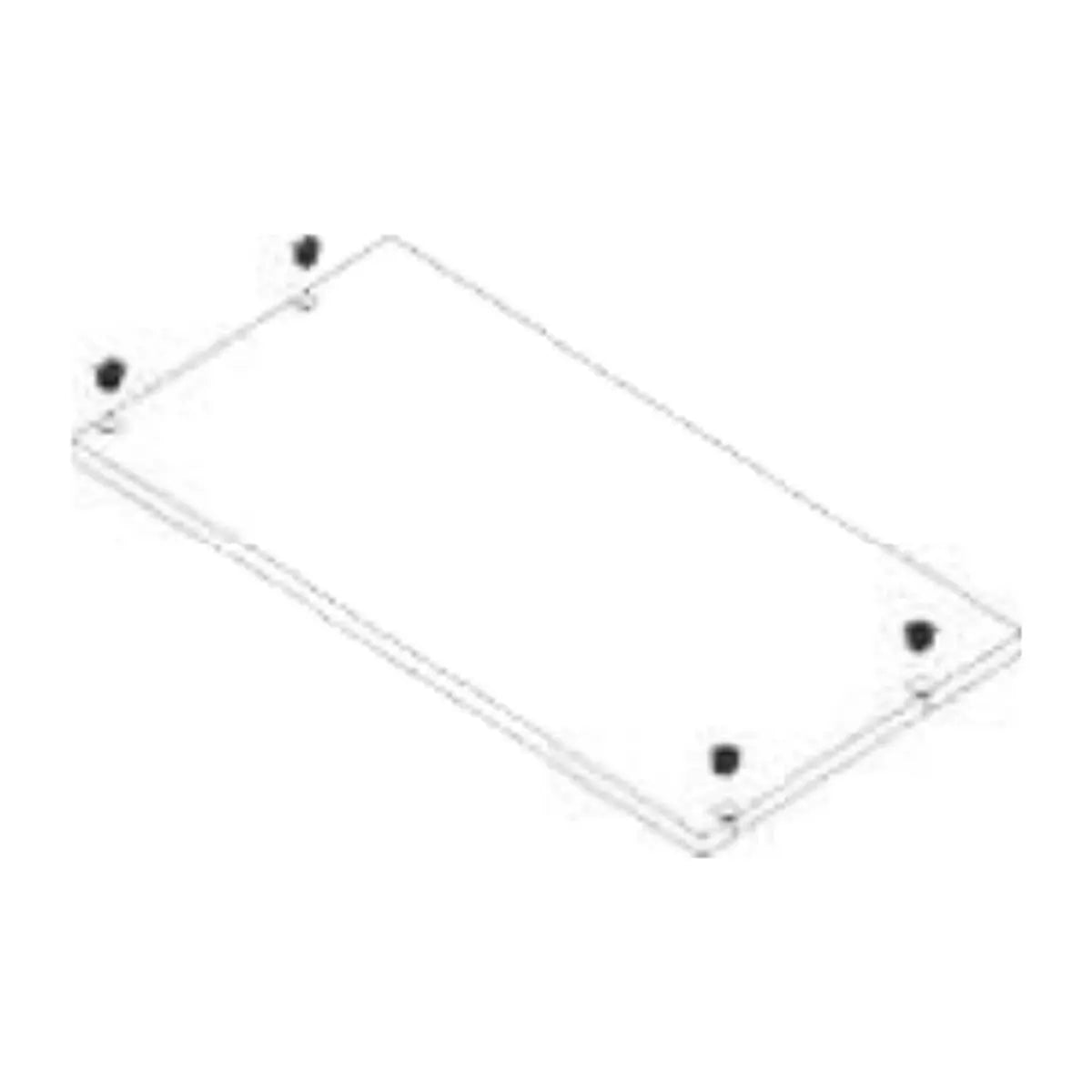 Adjustable Shelf - Standard Depth - Coastal Closet line drawing