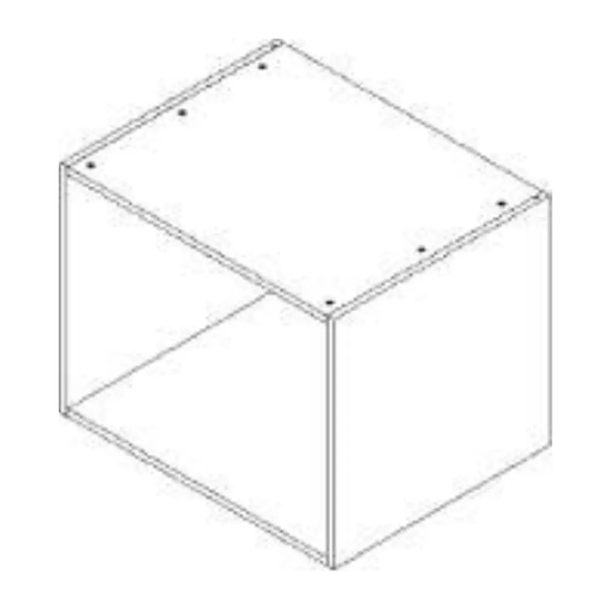 Stackable Topper 21" - Deep 24" - Coastal Closet line drawing