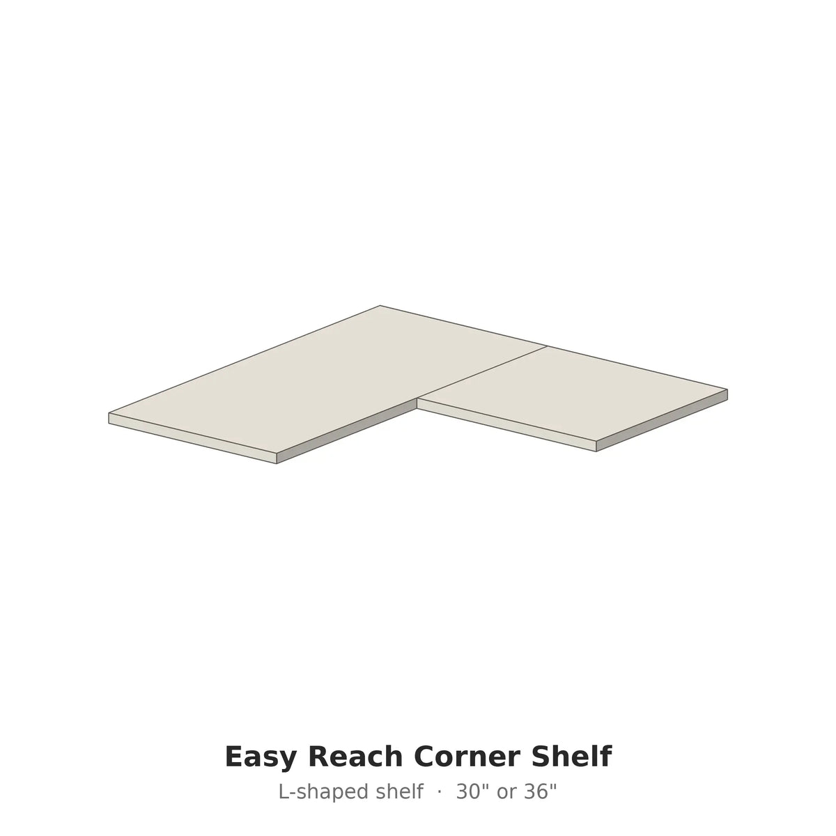 Easy Reach Corner Shelf – Coastal Closet