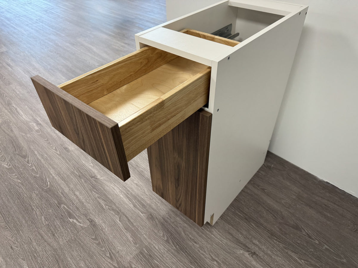 Coastal Euro solid wood dovetail drawer box with soft-close slides