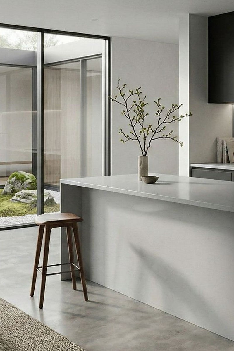 Dolomite Quartz countertops in a kitchen