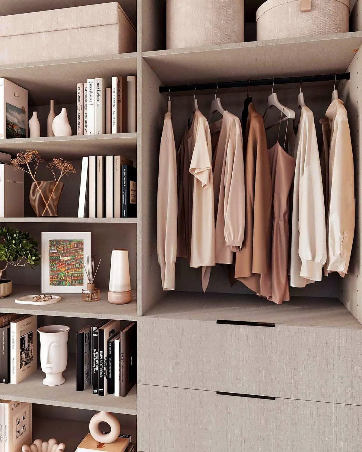 Euro Closets walk-in wardrobe in Lino Miami