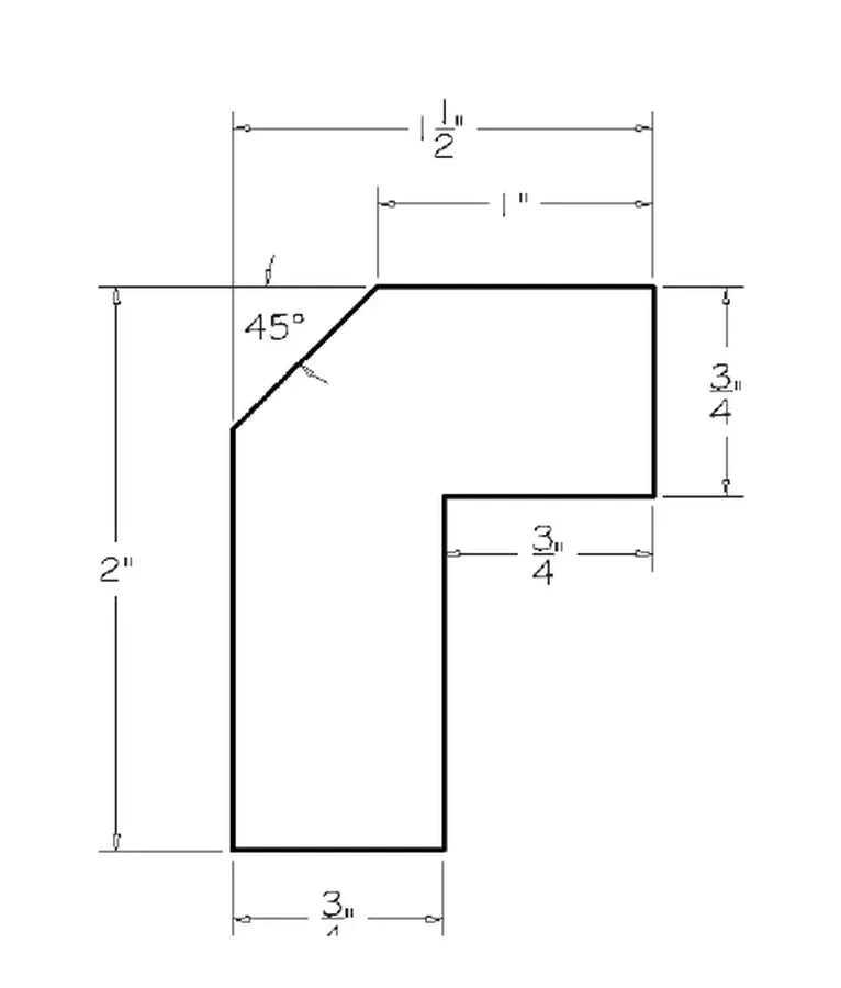 Light Rail Moulding ALRM / LRM - Platinum schematic