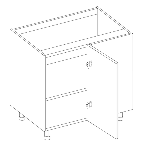 Outdoor Blind Corner Base Cabinet