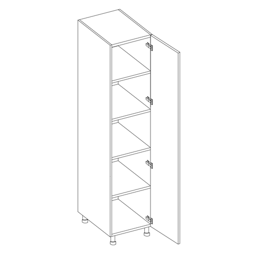 Outdoor Tall Pantry Cabinet - 1 Door