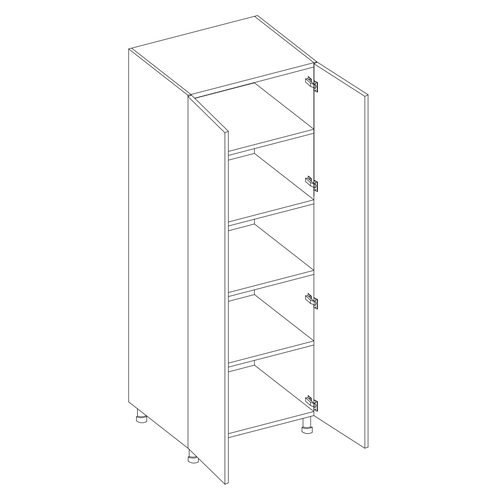 Outdoor Tall Pantry Cabinet - 2 Doors