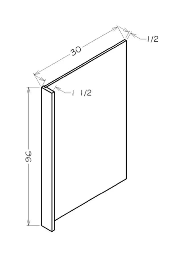 Refrigerator End Panel REPV - Platinum schematic
