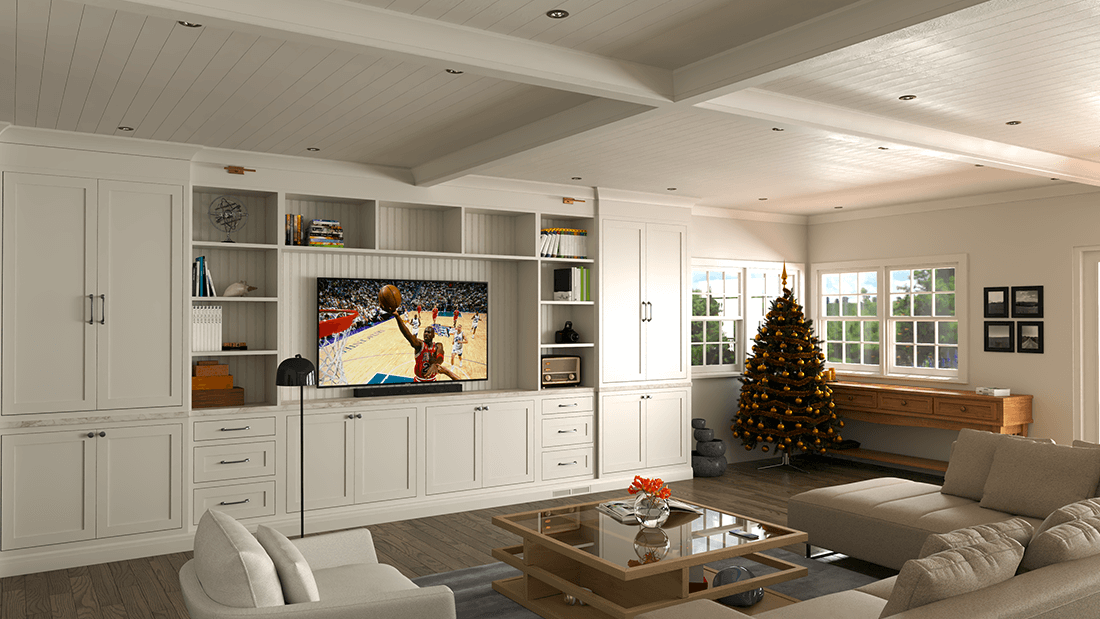 Reserve Inset White kitchen