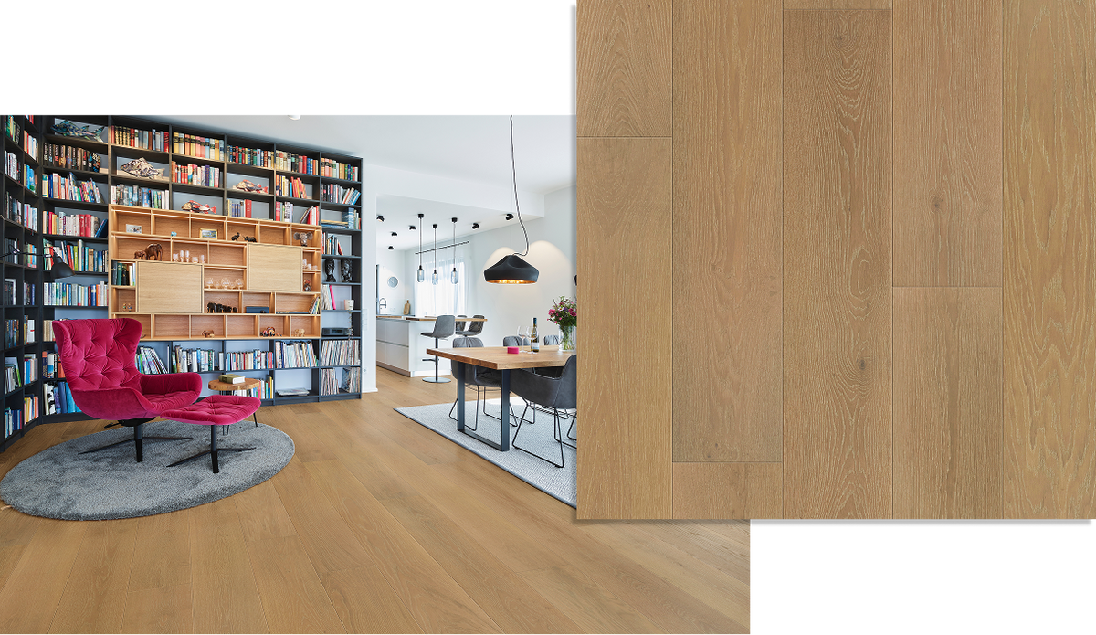 Ribadao Fra-Grance Amoura engineered hardwood flooring