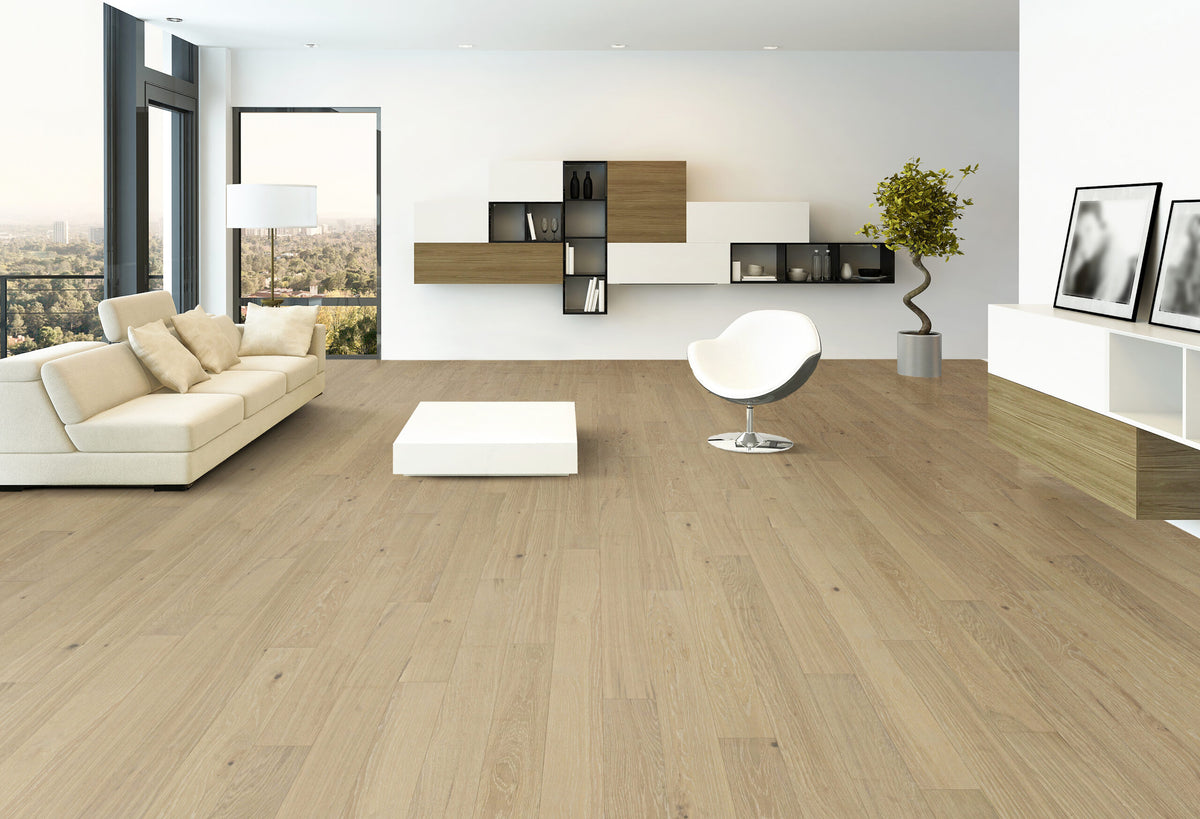 Ribadao Fra-Grance Noir engineered hardwood flooring room scene