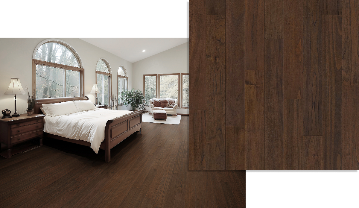 Ribadao Fra-Grance Saffron engineered hardwood flooring