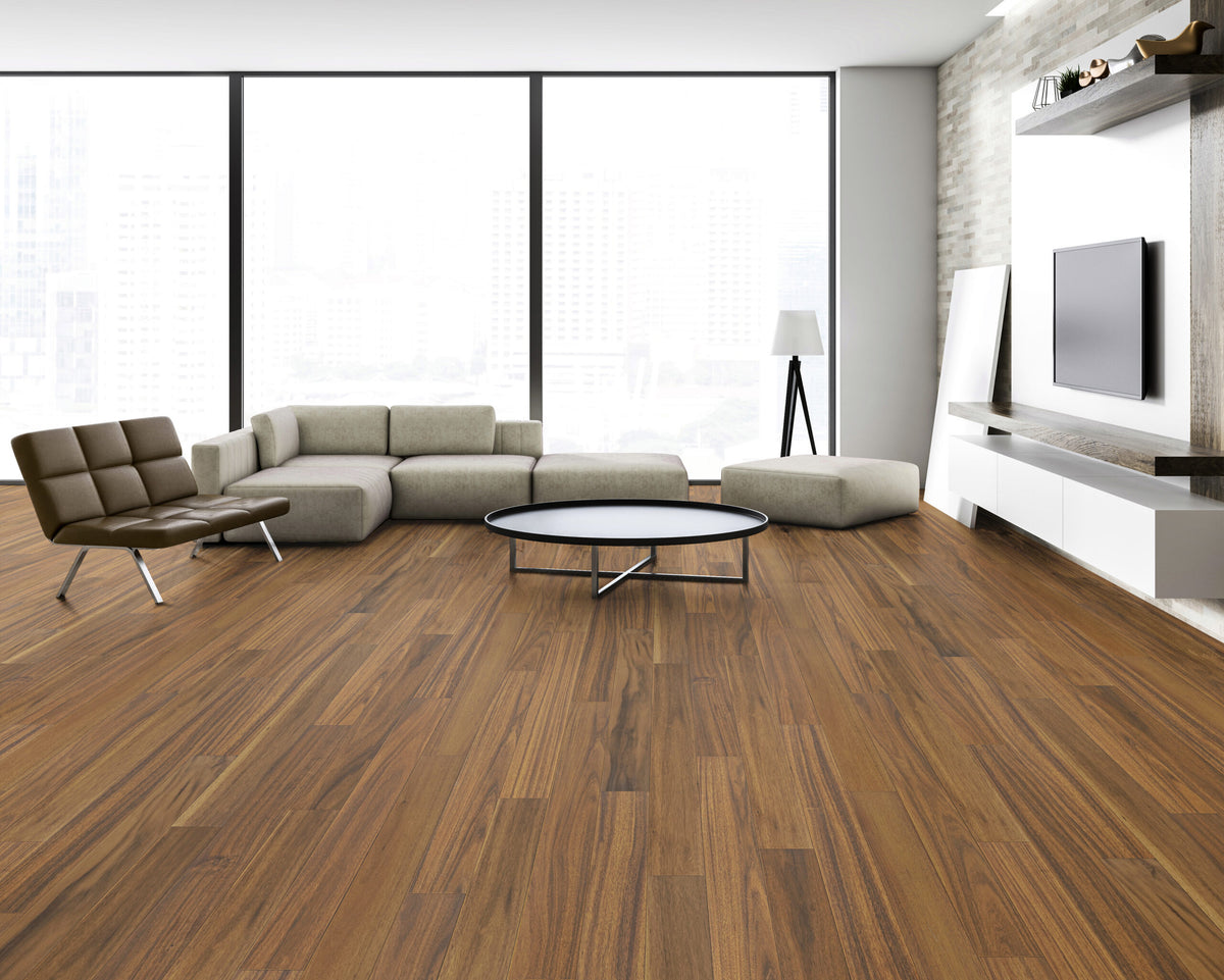 Ribadao Fra-Grance Sage engineered hardwood flooring room scene