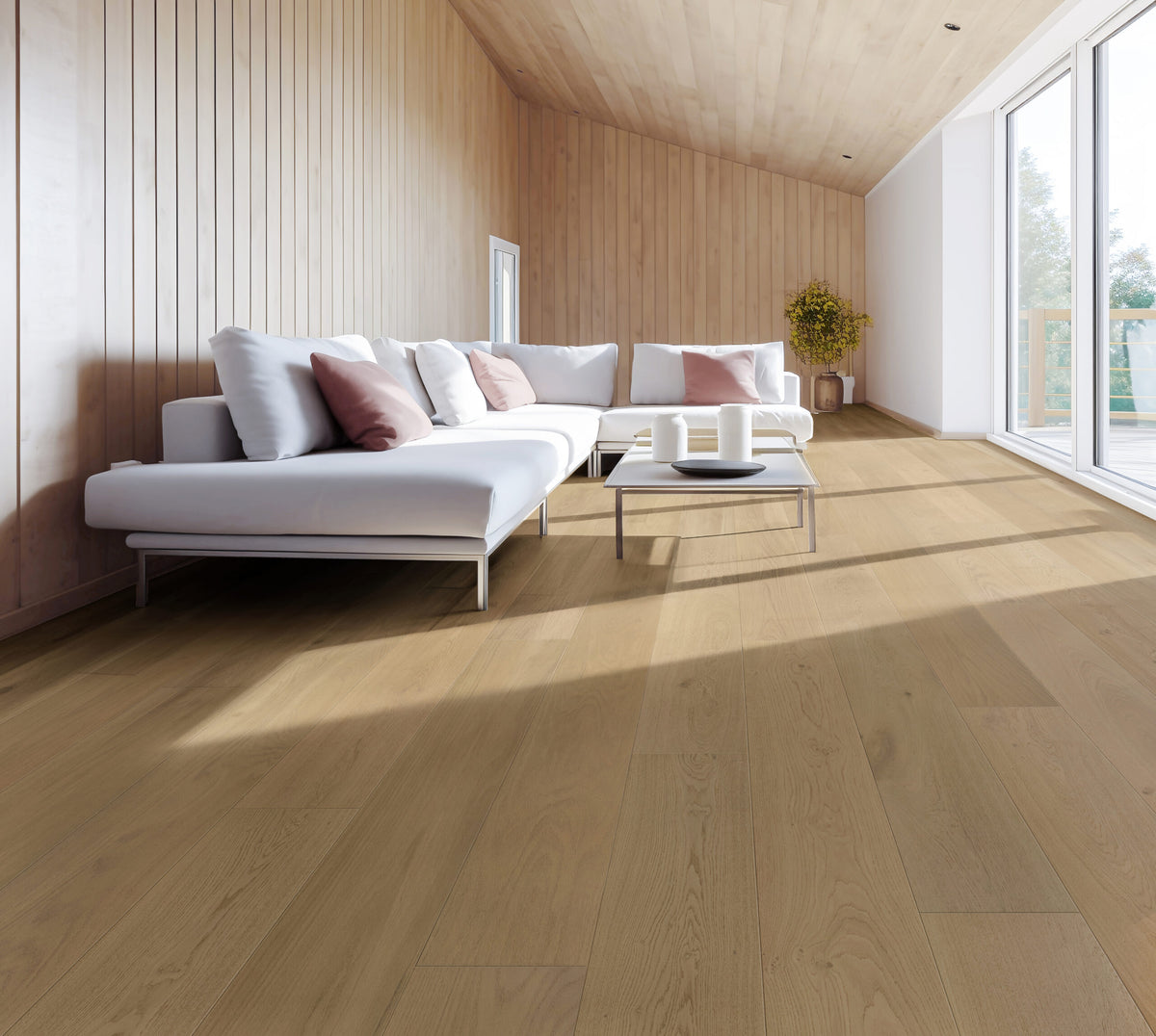 Ribadao Fra-Grance Prava engineered hardwood flooring room scene