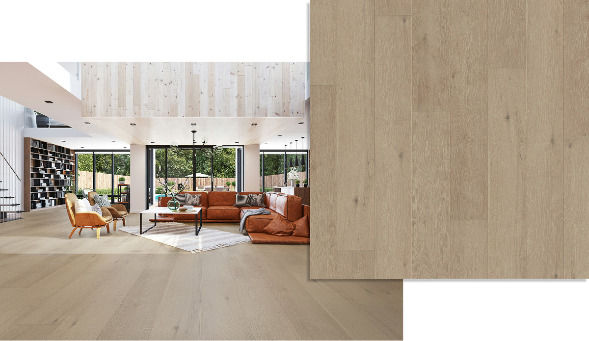 Ribadao Fra-Grance Celeste engineered hardwood flooring