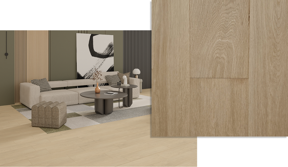 Ribadao Fra-Grance Royal Oak Plank engineered hardwood flooring