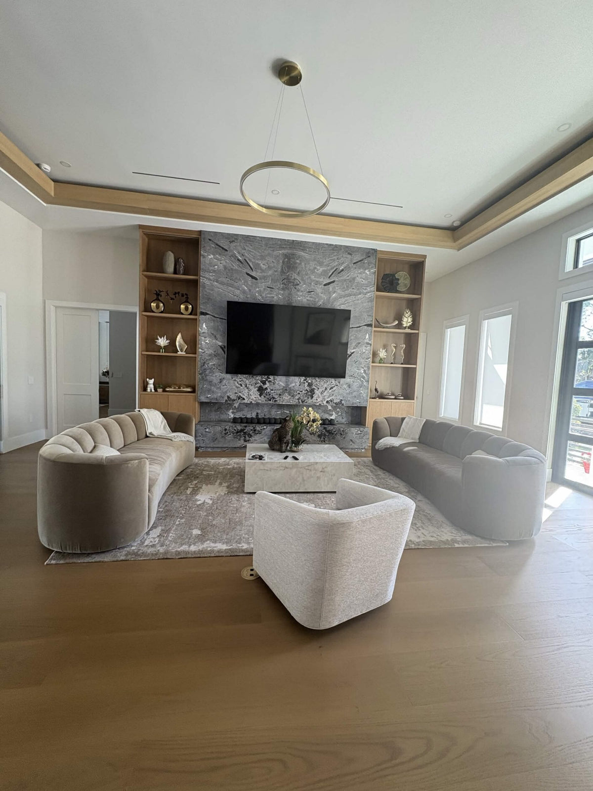 Ribadao Fra-Grance Terrane engineered hardwood flooring room scene