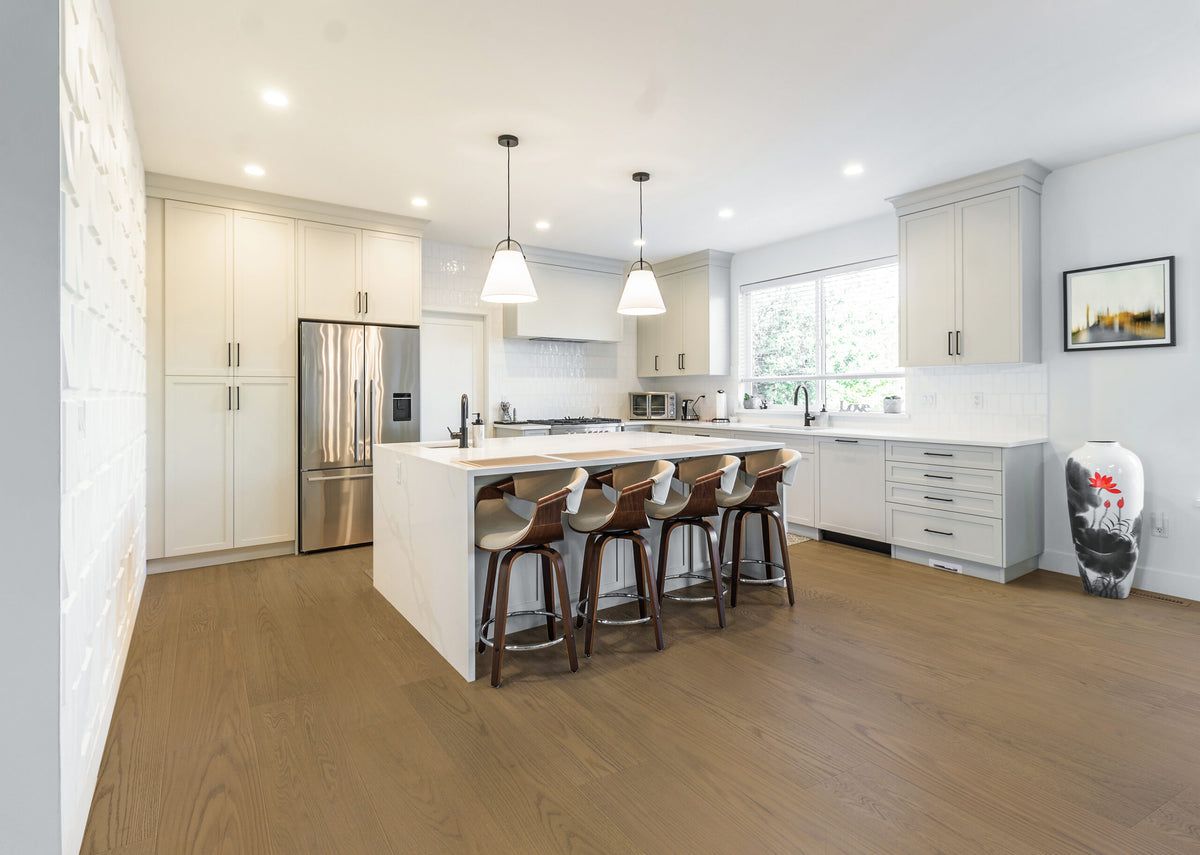 Ribadao Fra-Grance Tivory engineered hardwood flooring room scene