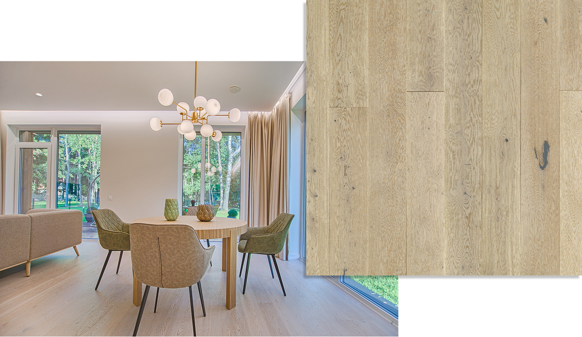 Ribadao Rio Alva engineered hardwood flooring