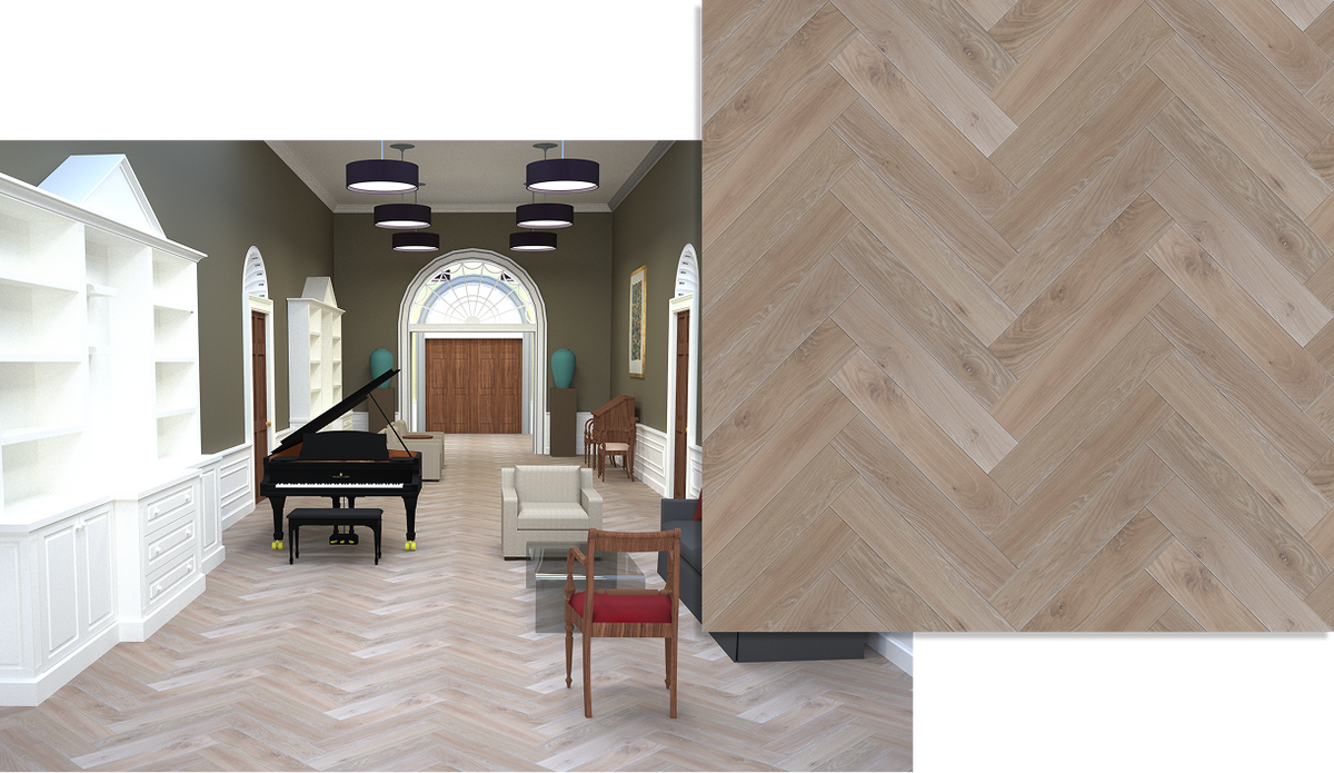 Ribadao Rio Moldava engineered hardwood flooring