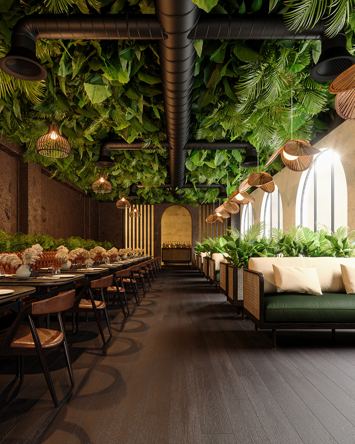Ribadao Rio Mondego engineered hardwood flooring room scene