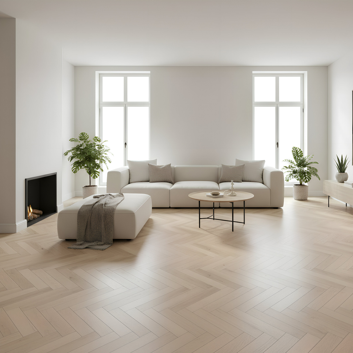 Ribadao Rio Reno engineered hardwood flooring room scene