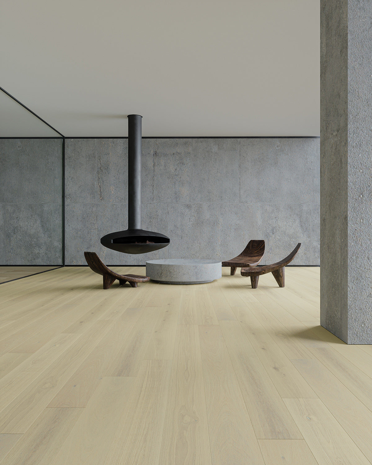 Ribadao Rio Sado engineered hardwood flooring room scene