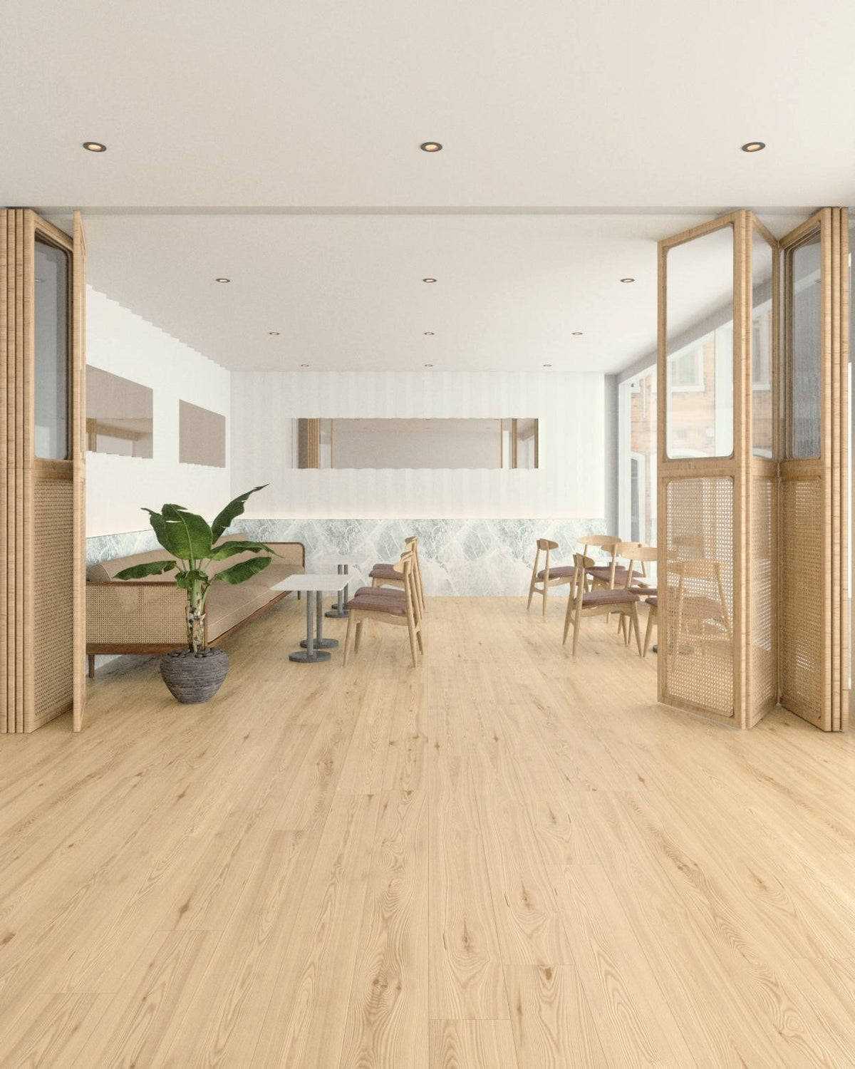 Ribadao Rio Sena engineered hardwood flooring room scene