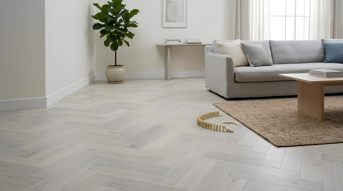 Ribadao Rio Tejo engineered hardwood flooring room scene