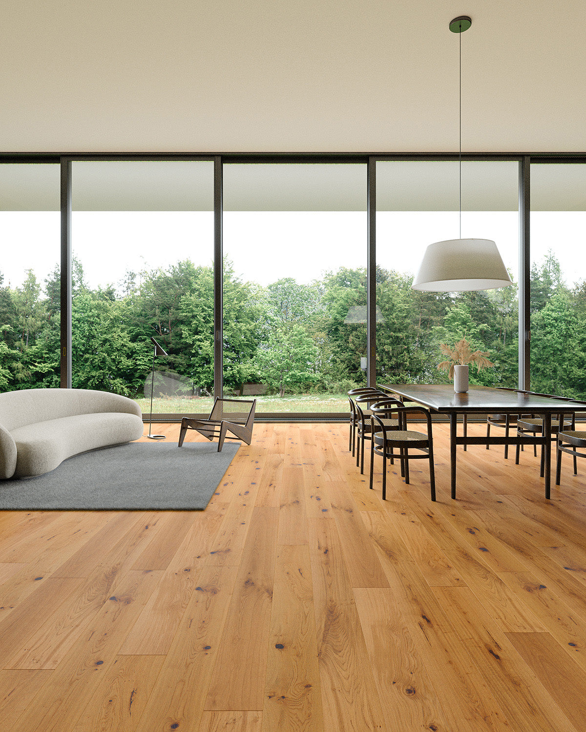 Ribadao Rio Volga engineered hardwood flooring room scene