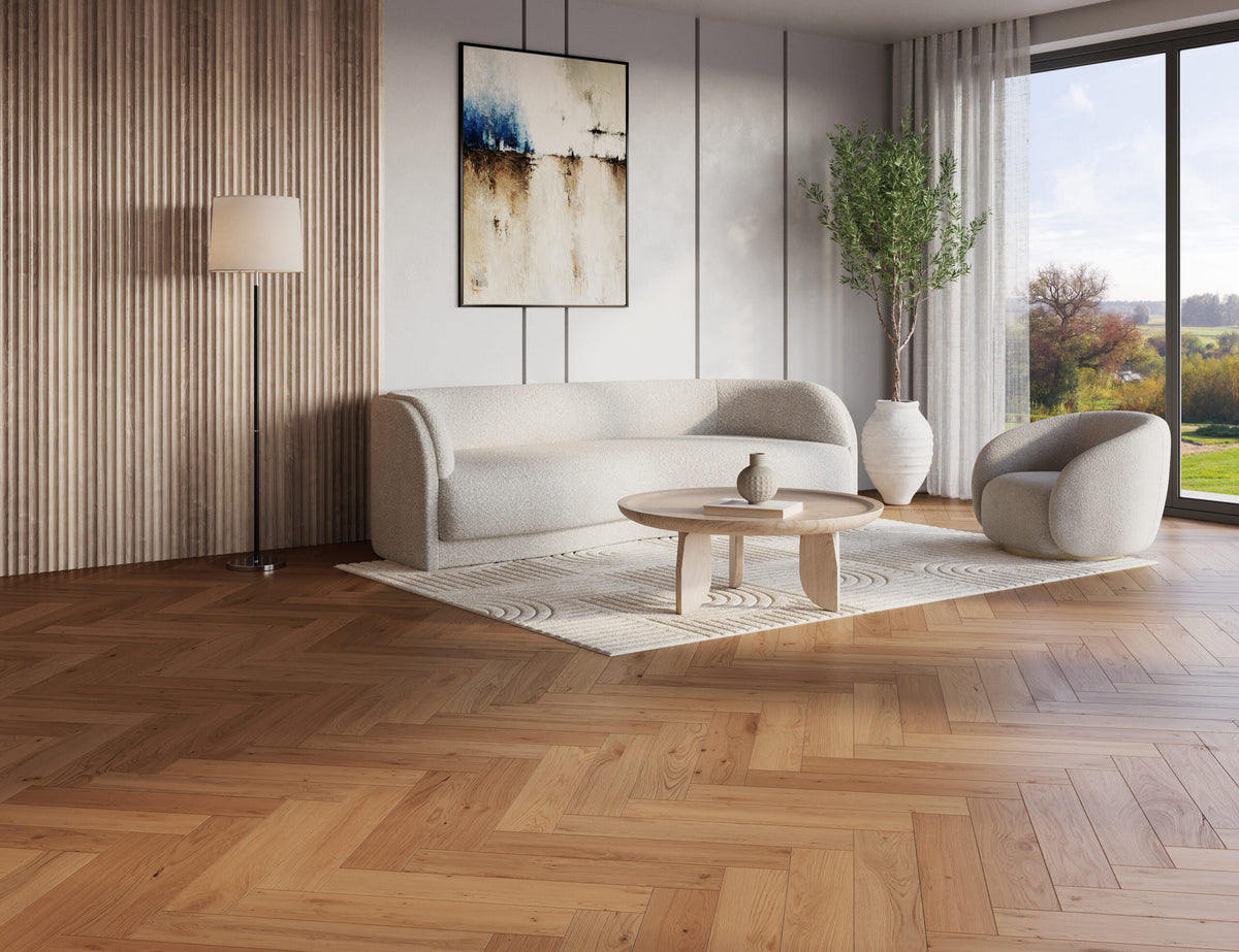 Ribadao Rio Volga engineered hardwood flooring room scene