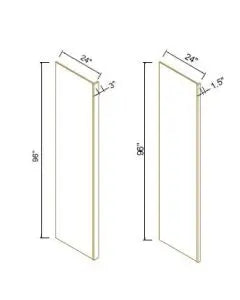 Refrigerator End Panel - Coastal