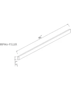 Refrigerator End Panel - Coastal Slim Shaker