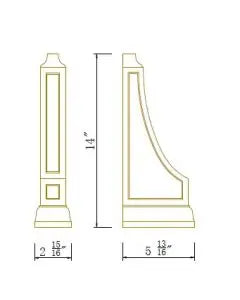 Corbels - Coastal Slim Shaker
