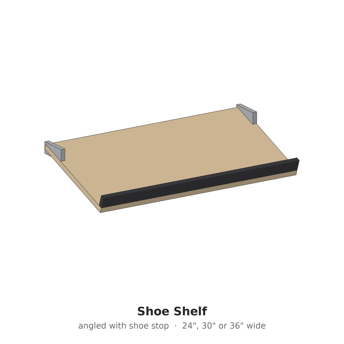 Shoe Shelf – Modern Closet