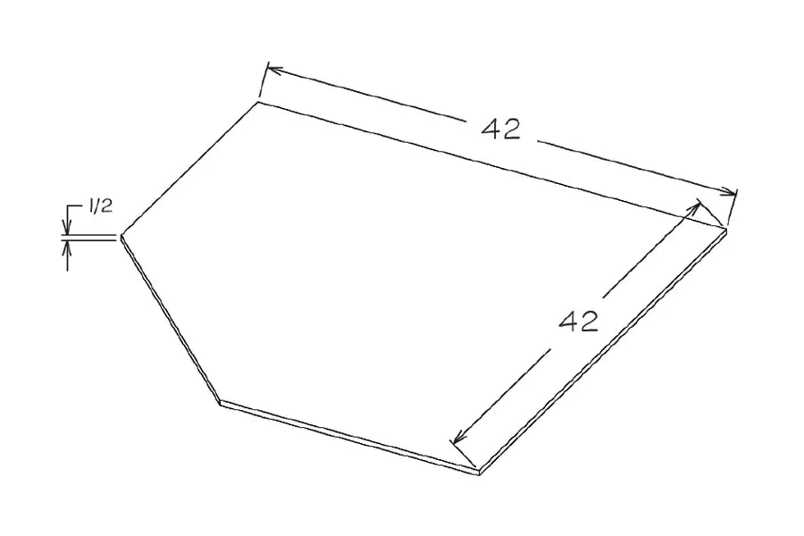 Sink Floor SBF4242 - Platinum schematic
