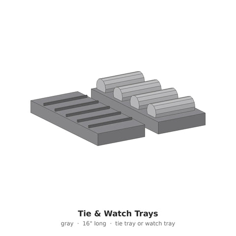 Tie & Watch Trays