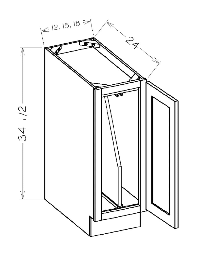 Tray Divider Base Kit - Platinum schematic