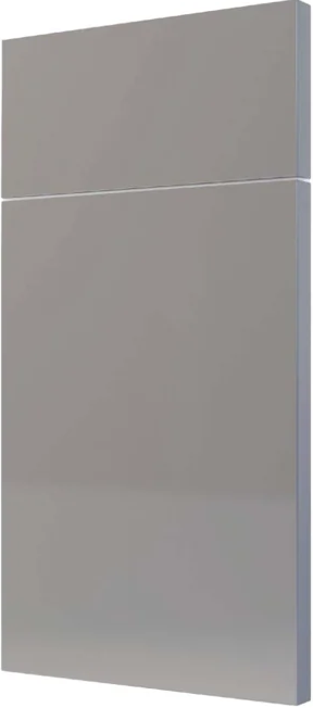 Ultimate Euro slab door in Gloss Gray