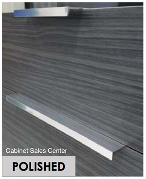 Handle - 5" and 10" Polished - Modern Line - Cabinet Sales Center