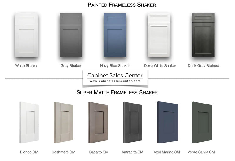Matching Wall End Panels - Modern Line - Cabinet Sales Center