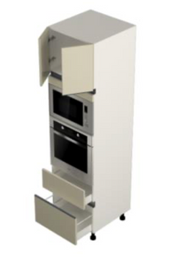 Micro Oven Cabinet - Modern Gola Line - Cabinet Sales Center